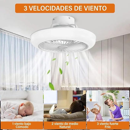 AirBrill™-VENTILADOR DE TECHO CON LUZ 3 EN 1