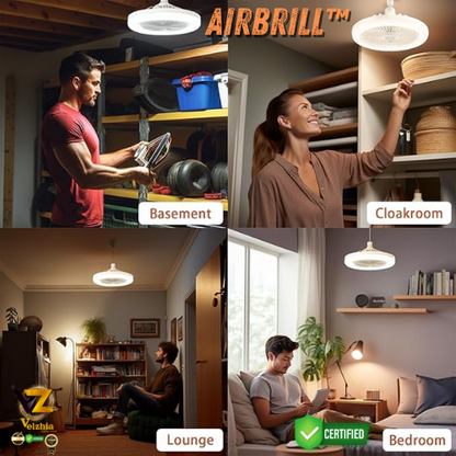 AirBrill™-VENTILADOR DE TECHO CON LUZ 3 EN 1