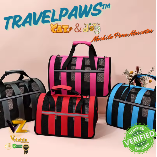 TravelPaws™ -Mochila Para Mascotas