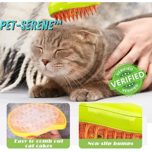 Pet Serene™-Cepillo a vapor mascota