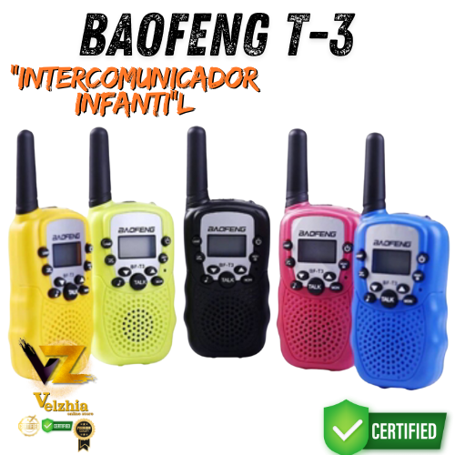 Intercomunicador infantil Baofeng T-3