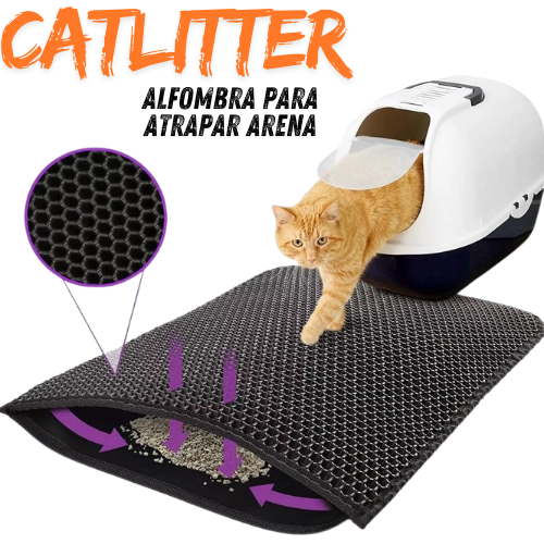 CatLitter™-Alfombra para atrapar arena