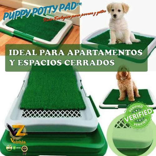 Puppy Potty Pad™-BANO ECOLÓGICO Y PORTÁTIL  PARA PERROS