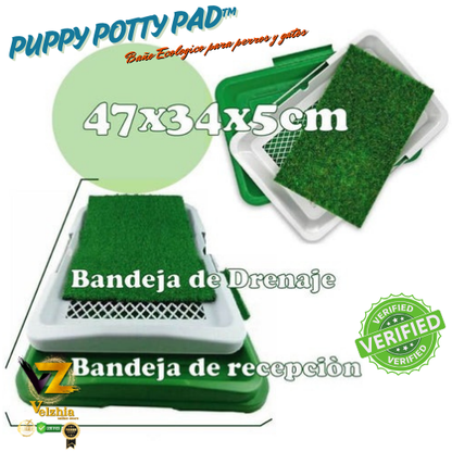 Puppy Potty Pad™-BANO ECOLÓGICO Y PORTÁTIL  PARA PERROS