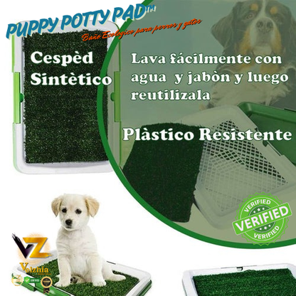 Puppy Potty Pad™-BANO ECOLÓGICO Y PORTÁTIL  PARA PERROS