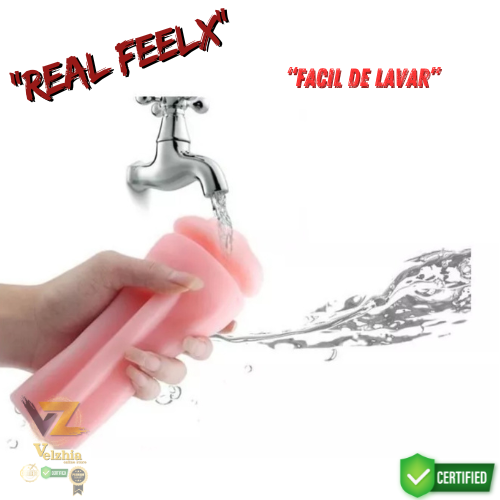 Real FeelX™-Masturbador realistico vagina vibrador