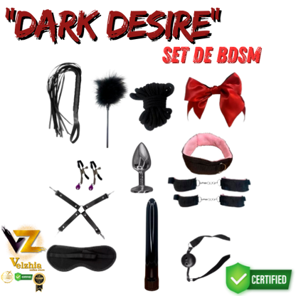 Dark Desire™-Set De Bondage Kit Bdsm Para Adultos Ju