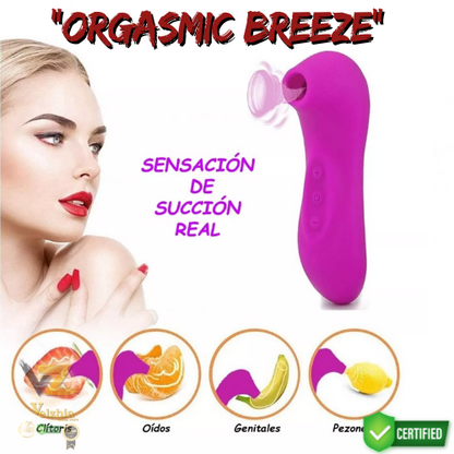 Orgasmic Breeze™-Succionador Vibrador Clítoris Pezones