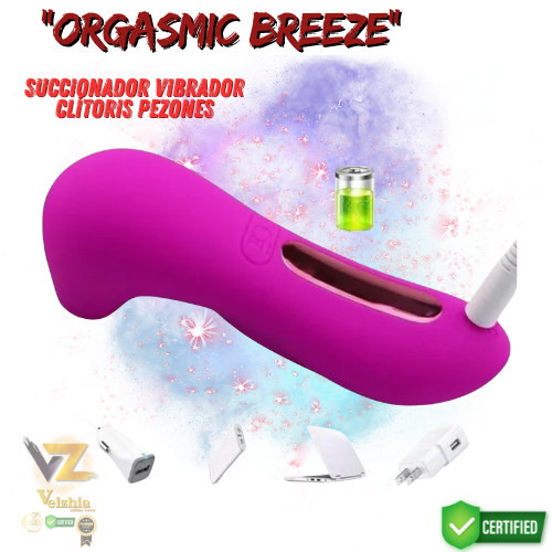 Orgasmic Breeze™-Succionador Vibrador Clítoris Pezones