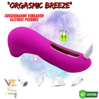 Orgasmic Breeze™-Succionador Vibrador Clítoris Pezones