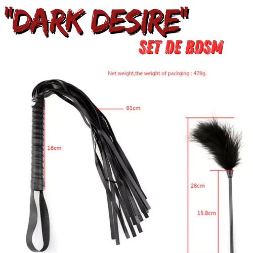 Dark Desire™-Set De Bondage Kit Bdsm Para Adultos Ju