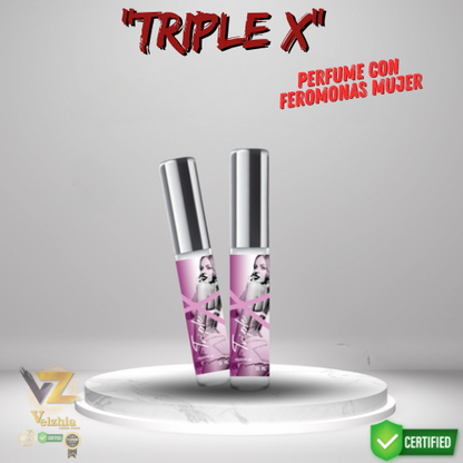 TRIPLE X- PERFUME CON FEROMONAS MUJER