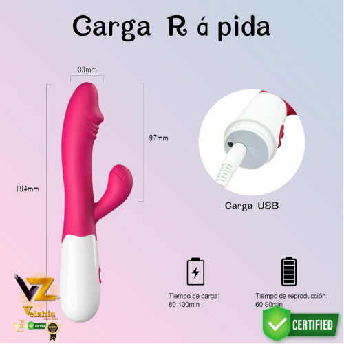 VelvetTouch™-Vibrador Estimulador Punto G Clitoris