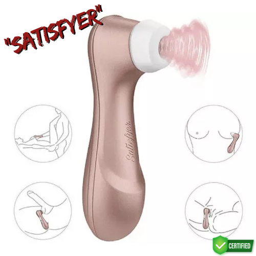 “SATISFYER”-Succionador De Clitoris Recargable USB