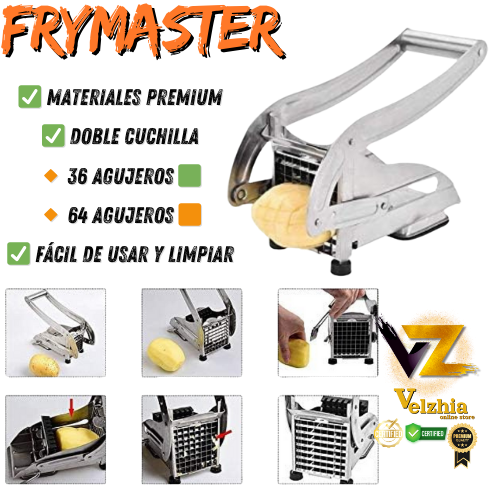 FryMaster™-Cortador de Papas Fritas de Acero