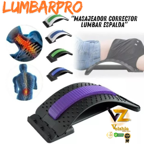 LumbarPro™-Masajeador Corrector Lumbar Espalda