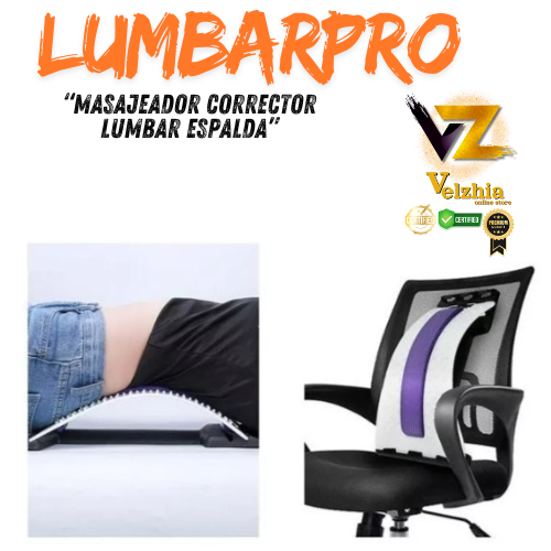 LumbarPro™-Masajeador Corrector Lumbar Espalda