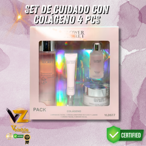 SET DE CUIDADO CON COLÁGENO 4 PCS