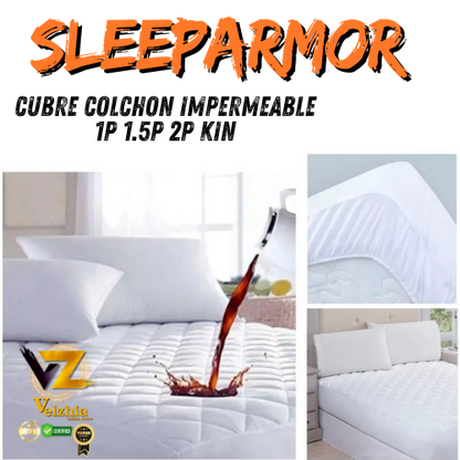 SleepArmor™-Cubre Colchon Impermeable 1p 1.5p 2p kin