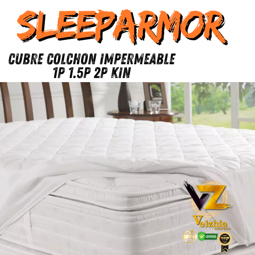 SleepArmor™-Cubre Colchon Impermeable 1p 1.5p 2p kin