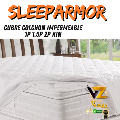 SleepArmor™-Cubre Colchon Impermeable 1p 1.5p 2p kin