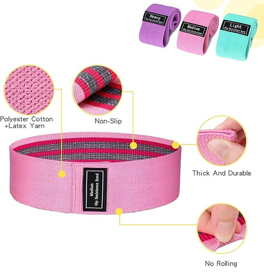 FitFlex Bands™-BANDAS ELASTICAS PARA PIERNAS Y GLUTEOS