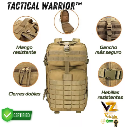 Tactical Warrior™-Mochila Táctica Militar 45L Impermeable